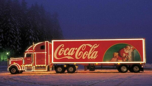 Il tour del Christmas Truck di Coca Cola 